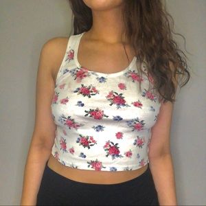 Floral tank crop